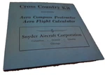 Cross Country Kit Aero Compass Protractor Flight Calculator Vint Snyder Aircraft. Fixed Price $27.50.