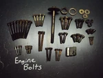 1980 Ski Doo Citation 4500 Rotax Snowmobile Engine Bolts Washer Nuts. Fixed Price $32.29.