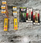 Various Spark Plugs Including Champion, Ngk 10 Total New. Fixed Price $30.00.