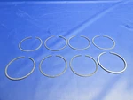 Continental Piston Rings P/n 630752 Lot Of 8 (0925-959). Fixed Price $55.00.
