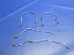 Lycoming IO-360 -BIG6 Fuel Injector Lines P/n LW-12098-0-140 Set Of (0925-976). Fixed Price $389.95.