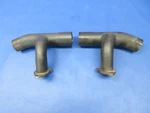 Lycoming IO-540 Exhaust Risers Lh & Rh Rear P/n LW-10161 LW-10162 (0824-2088). Fixed Price $218.75.