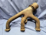 Cessna 206 207 210 Left Side Exhaust Collector Manifold 1250263-2 Stack. Fixed Price $215.00.