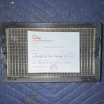 Brackett Air Filter Assembly (BA-6210) Used Good Condition. Fixed Price $60.00.