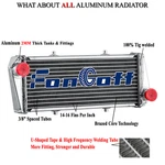 All Aluminium Radiator For Ultralight Rotax 914 912I 4-STROKE Engine New. Fixed Price $59.95.