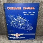Continental Motors Corp. Overhaul Manual GTS10-520-C Aircraft Engine June 1965. Fixed Price $24.99.