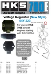Hks 700E Aircraft Engine Voltage Regulator New Style (discount-stock Clearance). Fixed Price $190.00.