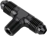 Male Flare Tee On Side Branch Fitting Ad Size: 4AN-4AN-1/8NPT. Fixed Price $15.74.