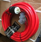 New Century Wire/cable Extension 30-AMP 50' Generator Cord 3-OUTLETS For 110V. Fixed Price $89.99.