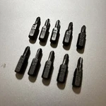 10 Piece Apex 446-2, Phillips #2 Hex Shank Bit, 1/4" 1" ( New ). Fixed Price $15.99.