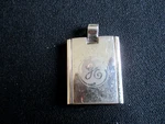 General Electric Vintage Chrome Key Chain Ring. Fixed Price $6.25.