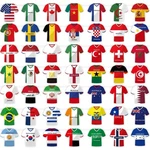 2026 World Cup Soccer Flags Bunting Banner 49 Countries 15X15 Cm, Multicolor. Fixed Price $19.99.