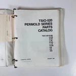 TSIO-520 Permold Series Illustrated Parts Catalog Teledyne 1987 Vintage Aircraft. Fixed Price $29.75.
