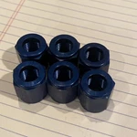 Aluminum B-nut Coupling AN818-5D / MS20818-5D Pkg Of 6 Aviation Aerospace Eaton. Fixed Price $12.99.