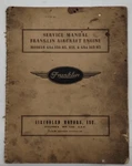 Franklin Engines Model 6A4-150-B3, B31, & 6A4-165-B3 Service Instructions Origin. Fixed Price $43.70.