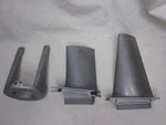 2 Heavy Duty Turbine Jet Engine Aircraft Plane Fan Blades ? Titanium +. Fixed Price $88.00.