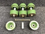 96355-01 (alt: 15526-001) Continental IO-360-ES21B Barry Engine Shock Mount Set. Fixed Price $700.00.