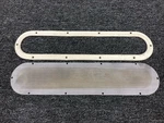 35-534445-5, 35-534445-3 Beech V35B Grill And Frame Cabin Air Exhaust. Fixed Price $100.80.