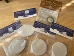 Blank White Porcelain Ornaments Unsealed Circles Ovals Psx Stampin Up!. Fixed Price $9.95.