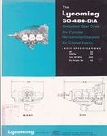 Vintage Ad Sheet #2983 1960S Lycoming GO-480-D1A Engine. Fixed Price $12.00.