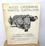 Aviation Avco Lycoming Parts CATALOG-0-235-L2C Model Engines (37). Fixed Price $35.00.