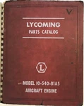 Lycoming Parts Catalog Model IO-540-B1A5 Aircraft Engine, Good. Fixed Price $25.00.