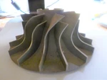 Turbine Compressor Wheel, Solar T62, 5.75 X 2.44. Fixed Price $1200.00.