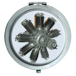 Clerget Rotary Aircraft Engine Compact Mirror. Fixed Price $27.97.