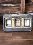 Vintage Stewart Warner 3 Gauge Panel 1920 Oil Amps Temp Speed. Fixed Price $405.00.