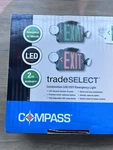Compass Ccr Series Combination Led Exit/emergency Light 120/277V New. Fixed Price $45.00.