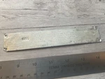 Original Franklin 6A4-165 B3 Aircraft Engine Data Name Plate. Fixed Price $149.77.