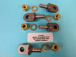 AN45C-5A Stainless Eyebolts 5/16 -24 X .719 Long Aircraft + Nyloc Nuts AN45-5A. Fixed Price $65.00.