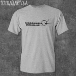 Mcdonnell Douglas Aerospace Aircraft Men's Gray Size To 5XL. Fixed Price $19.07.