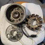 1996-98 583 Rotax Magneto Flywheel Armature And Stator 032000-7862 VCF28 311. Fixed Price $150.00.