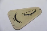 Piper Aztec PA-23 Nose Rudder Trim Indicator Cover Placard, 16853-000 /. Fixed Price $49.00.