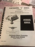 Continental C-125/C-145/0-300 Aircraft Engines Overhaul Manual. Fixed Price $25.00.