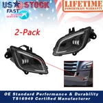 For 18-24 Freightliner Cascadia 3D Drl Full Led Bumper Driving Fog Lights Black. Fixed Price $119.49.