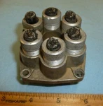 73928 Lycoming Harness Plate 7MM Ignition Wires, Screw Cap Type & S-200. Fixed Price $7.50.