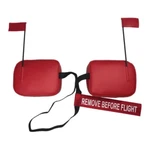 Cessna 170B (early Style Cowling) Plugs W/ Rbf Streamer (color: Red). Fixed Price $169.95.