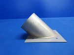 Beech C24R Sierra Cabin Air Exhaust Duct Assy P/n 169-530004-329 (0524-1818). Fixed Price $98.50.