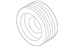 Genuine Subaru Pulley 12305AA243. Fixed Price $140.11.