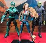 Hasbro Legends Mcu Captain 3 Pack Skrull Carol Danvers. Fixed Price $12.99.