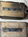 Lycoming IO-540 Harrison Oil Cooler As-removed. Fixed Price $80.00.
