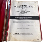 Student Training Handbook LTC4B-8D Shaft Turbine Engine Avco Lycoming STM-991. Fixed Price $55.93.