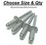 All Aluminum Pop Blind Rivets Dome Head (choose: 3/32" 1/8" 5/32" 3/16" 1/4" ). Fixed Price $1294.26.