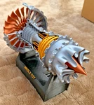 Trent 900 Turbofan Engine, Model Aircraft Jet Rotatable Electric, New.. Fixed Price $99.77.