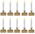 Sylvania V1533-88 9" Gold Battery Operated Sensor Christmas Candle Pack Of 10. Fixed Price $73.89.