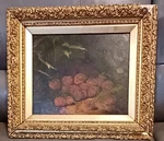 J. Pratt 1870 Circa Canvas Signed Oil Painting. Fixed Price $295.00.
