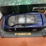 Maisto 1992 Blue Jaguar XJ220 On Display 1:12 Die Cast W/box. Fixed Price $150.00.