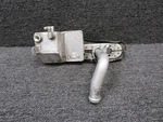 5555011-25 Cessna Engine Overboard Fuel Drain Canister With Breather Tube (worn). Fixed Price $504.00.